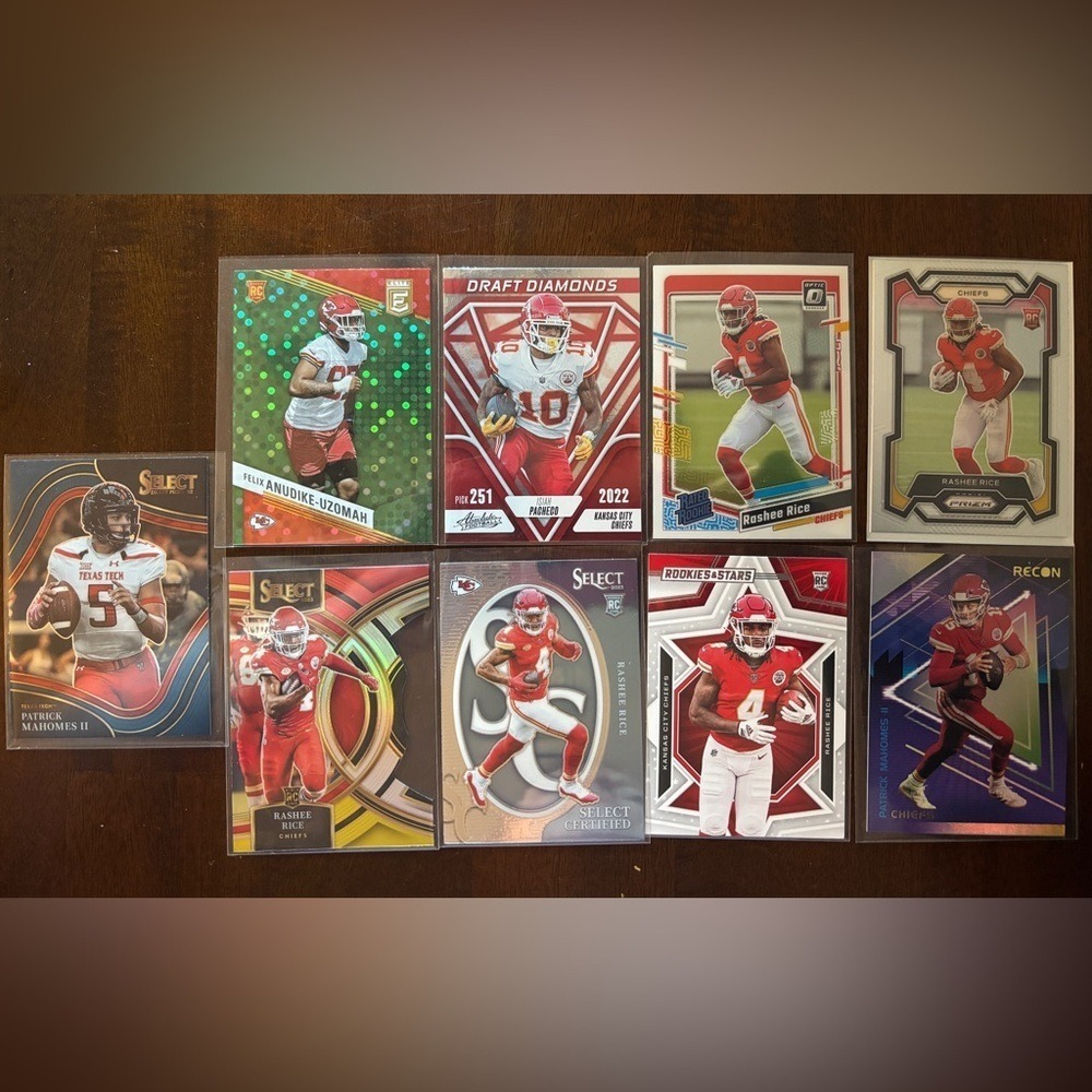 Kanas City Chiefs Trading Cards